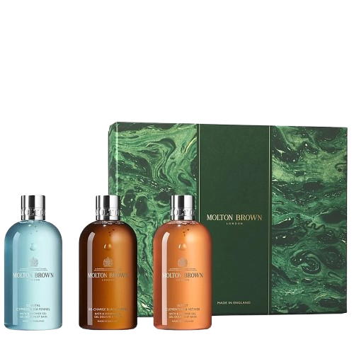 MOLTON BROWN Woody & Aromatic Body Care Gift Set - Подарунковий набір гелів для душу MOLTON BROWN Woody & Aromatic Body Care Gift Set - Подарунковий набір гелів для душу